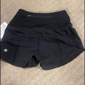 lululemon athletica Women's Black Athletic Shorts